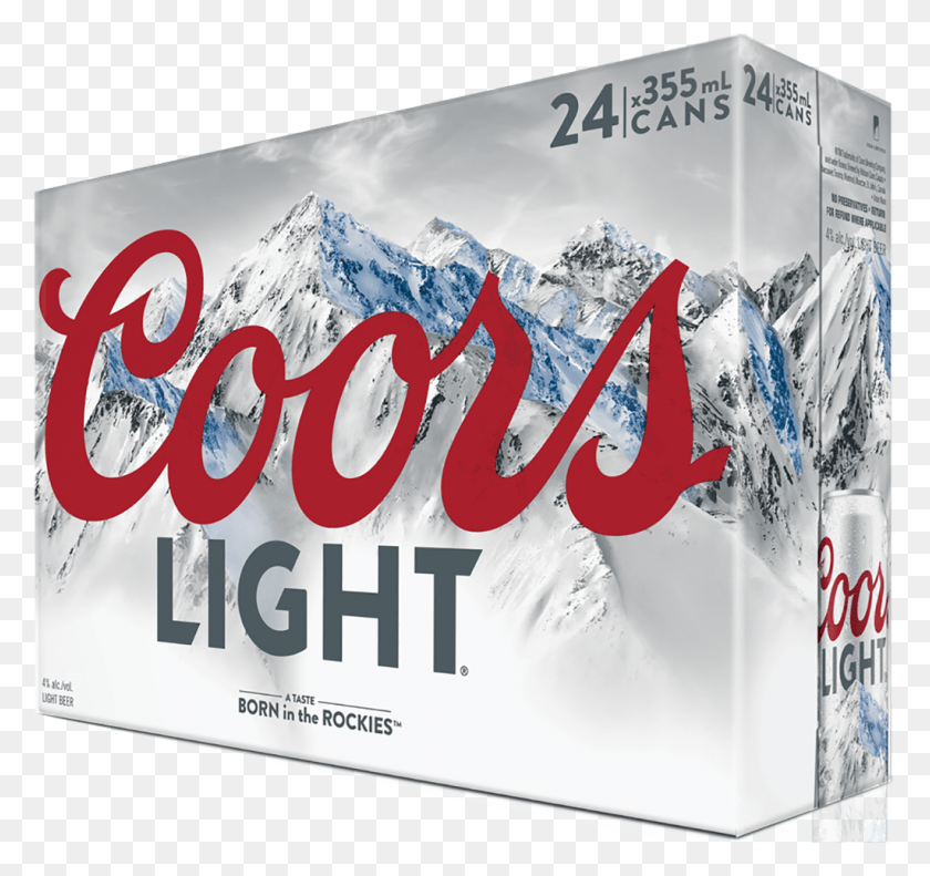 Загрузите эту потрясающую картинку Логотип Coors Light, Плакат, Реклама
