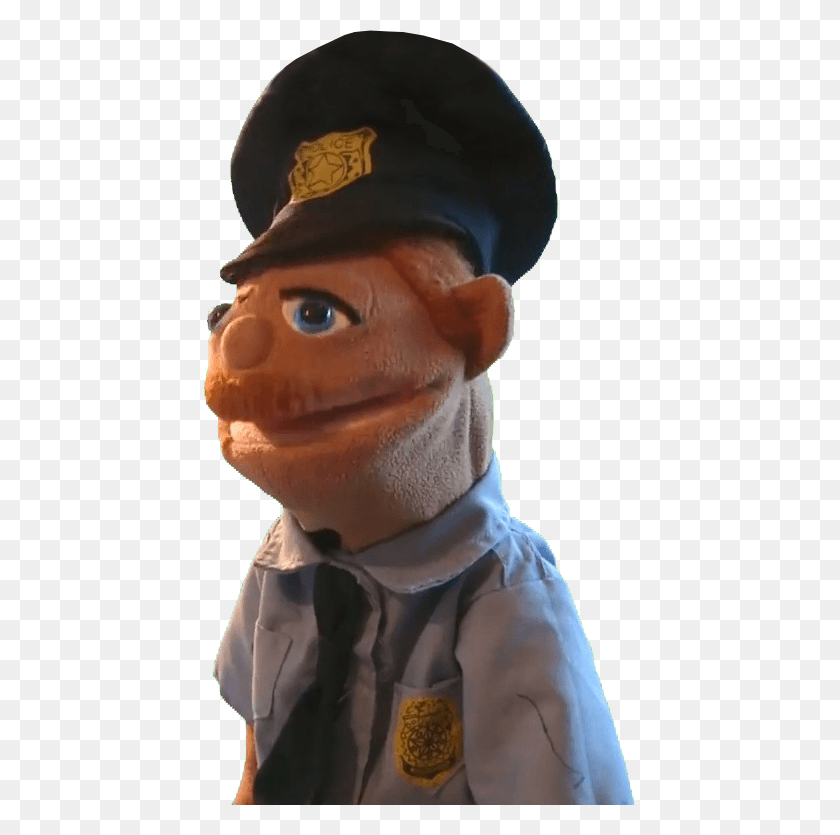 431x775 Cop Hat Brooklyn T Guy Puppet, Person, Human, Baseball Cap HD PNG Download
