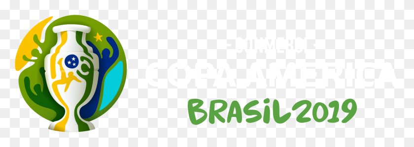 2237x688 Descargar Png Copa América Logo Copa America 2019 Logo, Texto, Alfabeto, Word Hd Png