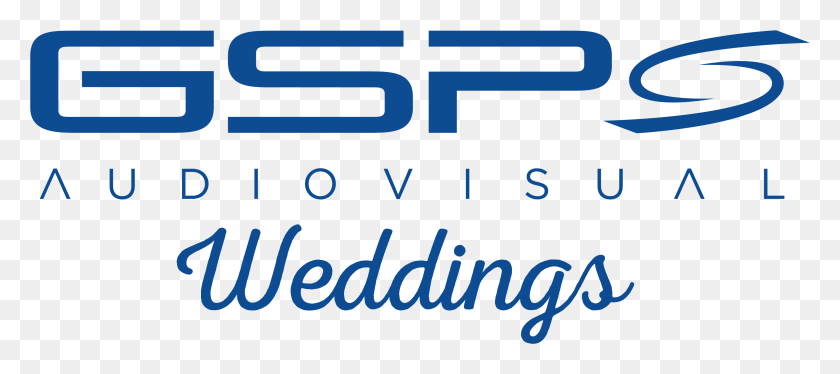 3162x1275 Логотип Copia De Gsp Weddings Azul 01 Electric Blue, Текст, Алфавит, Слово Hd Png Скачать