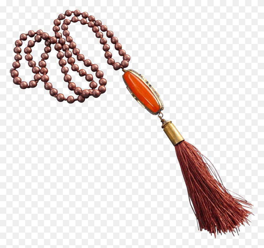 2043x1912 Copper And Amber Bullet Shell Tassel Necklace Bead, Accessories, Accessory, Bead Necklace HD PNG Download