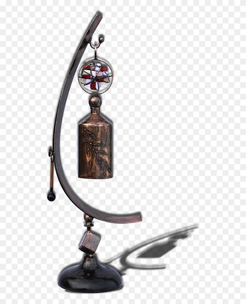 531x977 Copper Swoosh Sabre, Bronze, Lamp, Logo Descargar Hd Png