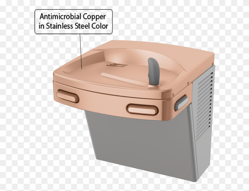 615x584 Copper Versa Cooler Ii Hover Drinking Fountain, Appliance, Mailbox, Letterbox HD PNG Download