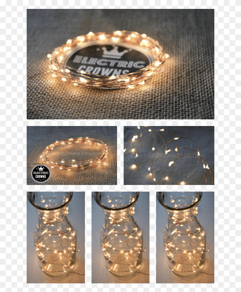 655x955 Copper Wire String Lights Electric Crowns On Etsy Crystal, Wristwatch, Ring, Jewelry HD PNG Download