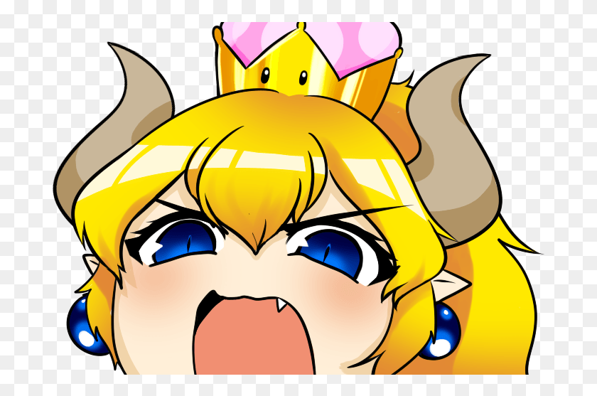 695x497 Copy Link Angry Bowsette Noises, Angry Birds, Graphics HD PNG Download