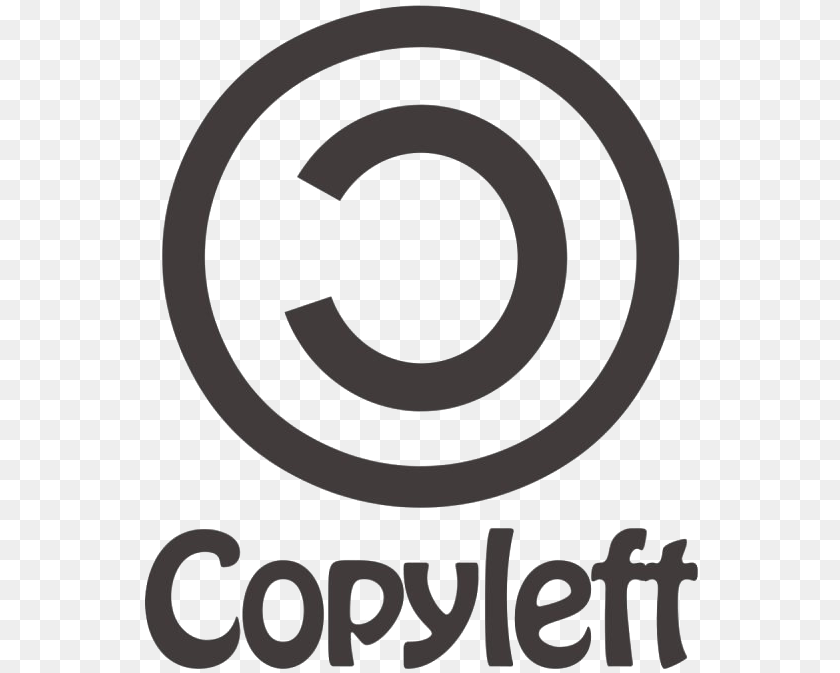 Copyleft Transparent Picture Circle, Text, Machine, Wheel PNG