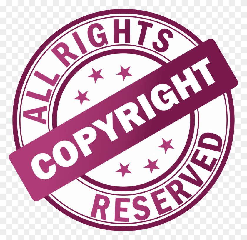 982x952 Авторские Права Все Права Защищены Логотип, Символ, Товарный Знак, Этикетка Hd Png Скачать