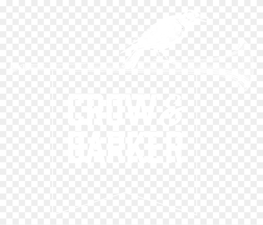 1088x923 Ворона И Баркер Логотип Ворона И Баркера, Птица, Животное, Текст Png Скачать