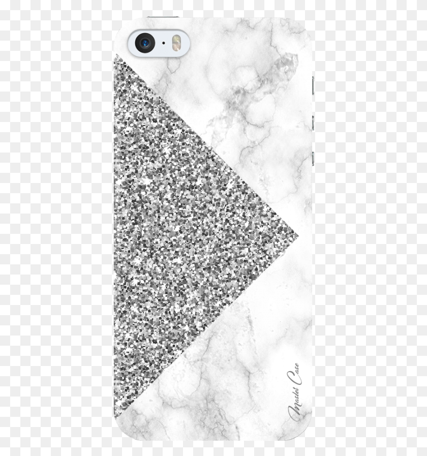 397x837 Coque Iphone 5c Silver Glitter And Marble Mobile Phone Case, Light, Rug, Flooring HD PNG Download