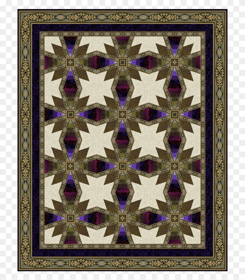 721x901 Coraline Quilt Pattern Quilt, Rug, Floor, Flooring HD PNG Download