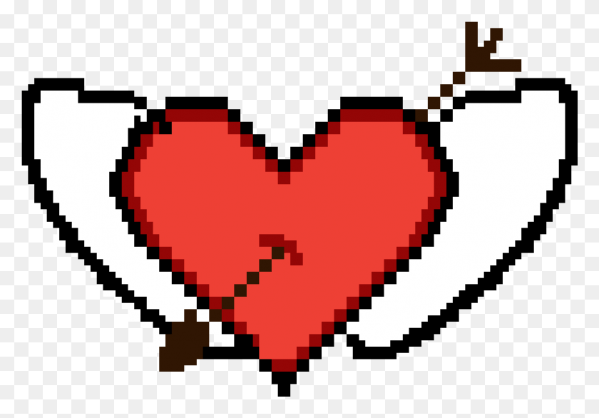 1247x841 Corazon San Valentin Pixel Heart Vector, Rug HD PNG Download
