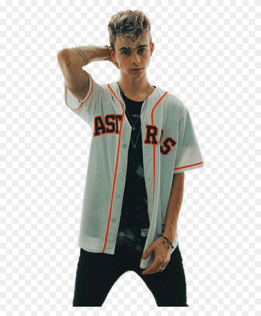 480x957 Corbyn Why Don T We, Ropa, Camisa, Camisa Hd Png