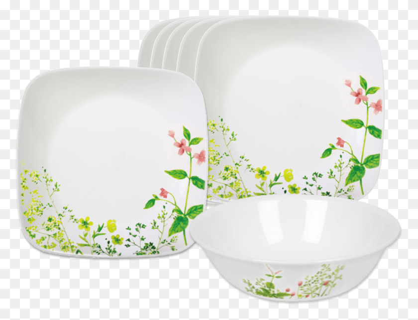 1017x761 Corelle And Pyrex Mommy Practicality Bowl, Porcelain, Pottery HD PNG Download