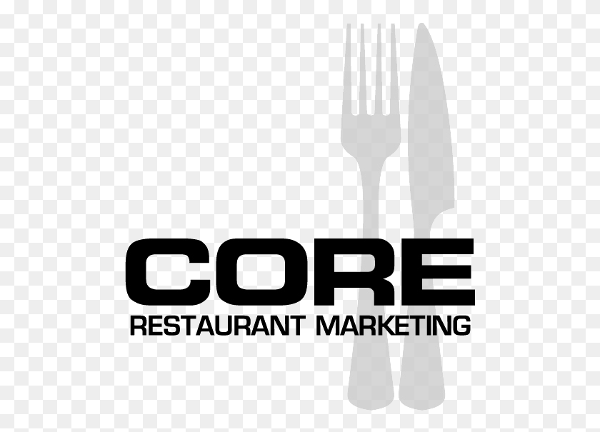 491x545 Corerestaurantmarketing Restaurant Marketing Agency, Fork, Cutlery, Road HD PNG Download
