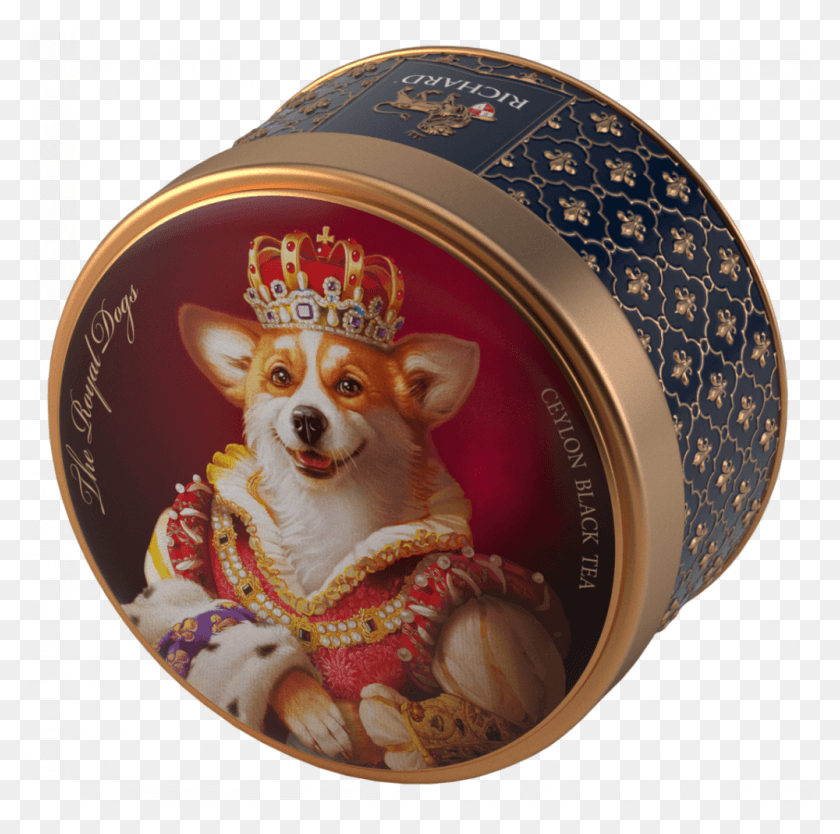 1000x993 Corgi Richard Tea The Royal Dogs Corgi Gift Box Trinket Royal Dogs Tea, Dog, Pet, Canine HD PNG Download