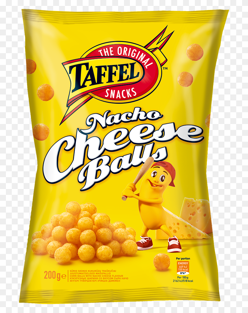 712x1000 Corn Balls With Nacho Cheese Flavour Taffel, Food, Plant, Snack HD PNG Download