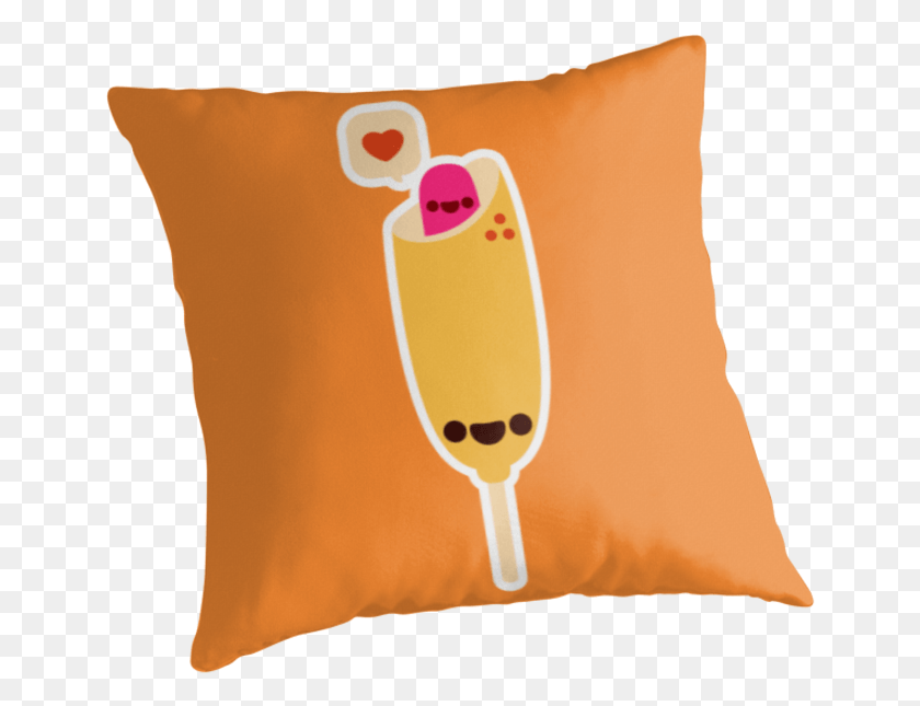 649x585 Corn Dog Corn Dog Love By Murphypopcorn Dog Portable Network Graphics, Pillow, Cushion, Food HD PNG Download