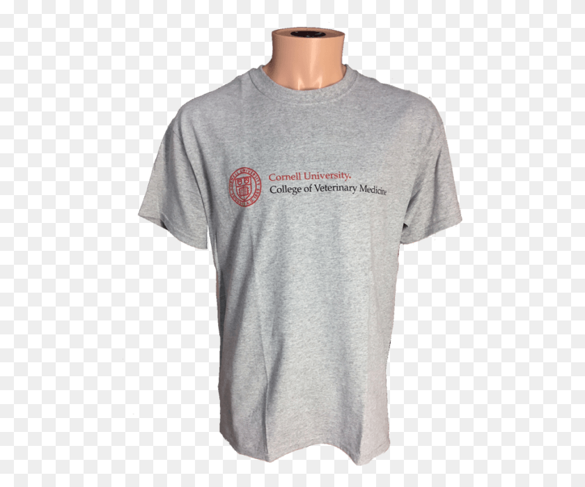 489x639 Cornell College Of Veterinary Medicine T Shirt Active Shirt, Clothing, Apparel, T-shirt HD PNG Download