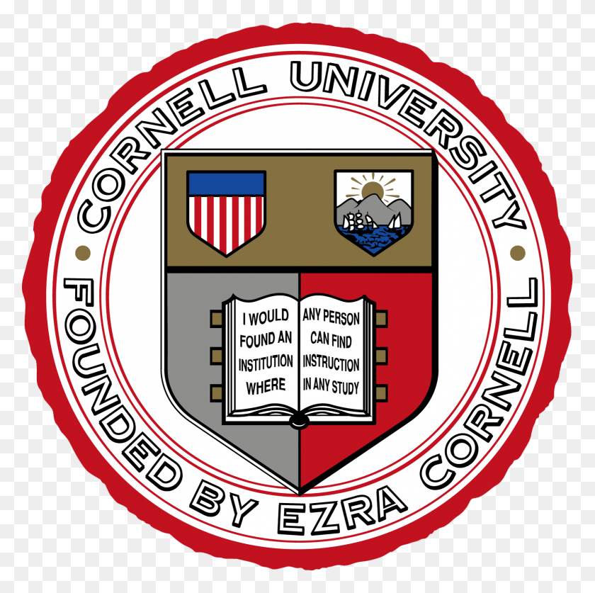 1600x1595 Cornell Emblem Cornell University Old Logo, Symbol, Trademark, Badge HD PNG Download