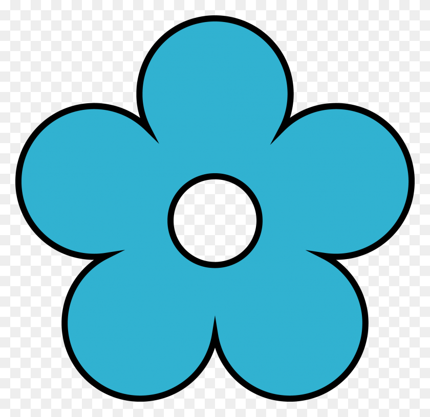 1907x1850 Cornflower Blue Flower Clipart 01 Blue Flower Clipart, Ornament, Pattern, Symbol HD PNG Download
