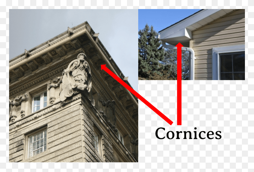 1114x730 Cornice Cornice Roof, Building, Architecture, Tower HD PNG Download