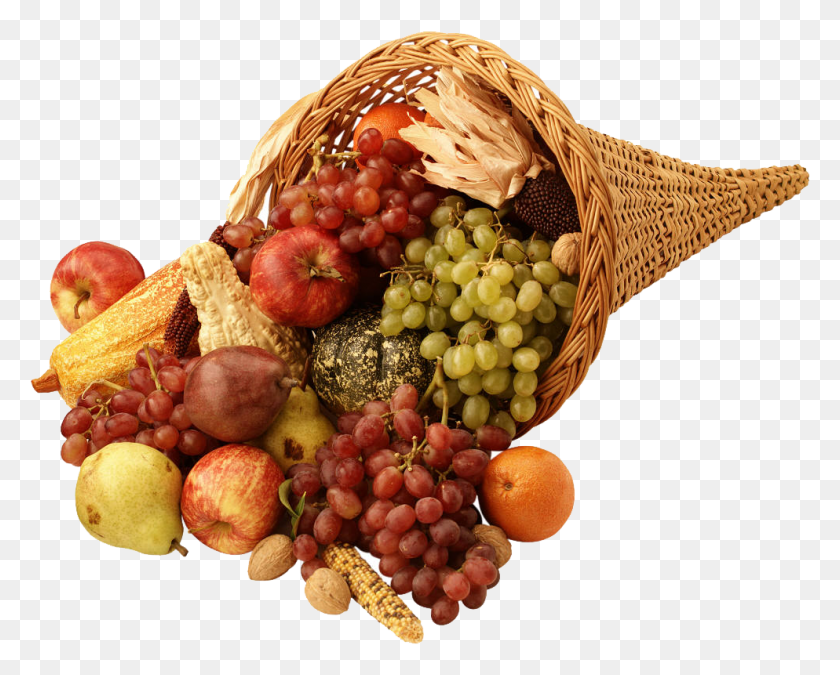 994x785 Cornicopia Happy Thanksgiving Frame, Plant, Fruit, Food HD PNG Download