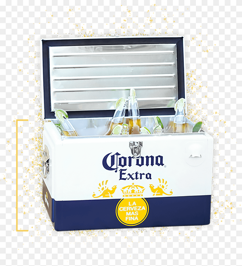 Corona Extra Corona Extra, Appliance, Cooler, Device, Electrical Device Sticker PNG