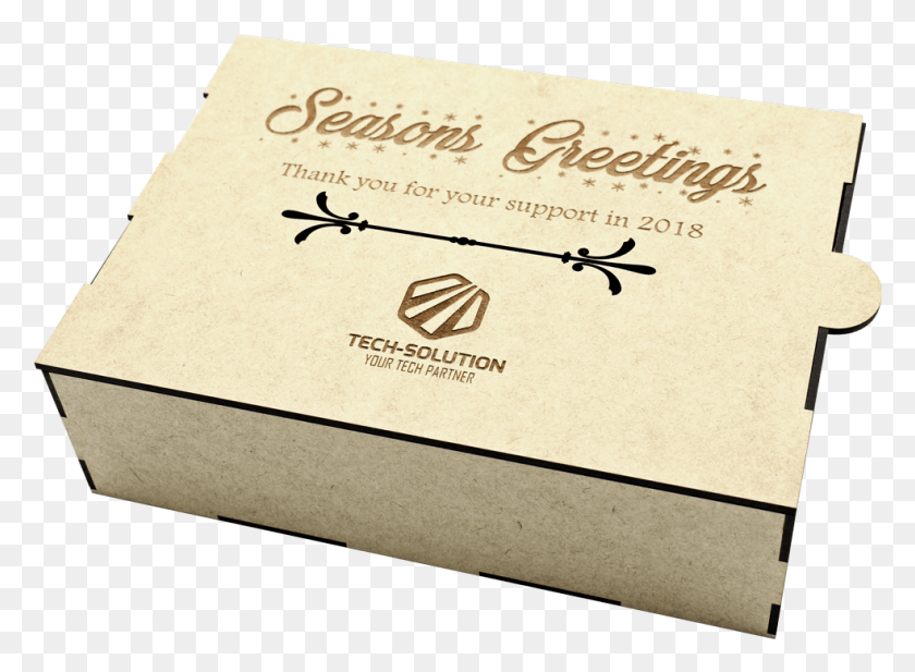 983x702 Corporate Christmas Box Large Box, Text, Paper, Label HD PNG Download
