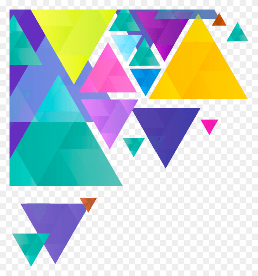 830x892 Corporate Vector Backgrounds For Free Vector Background Geometric, Triangle, Graphics Descargar Hd Png