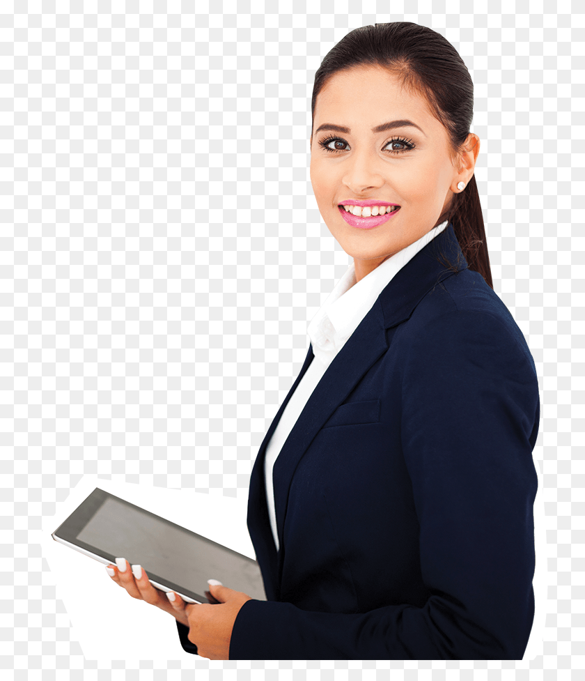 734x917 Corporate Woman Business Woman, Suit, Overcoat, Coat HD PNG Download