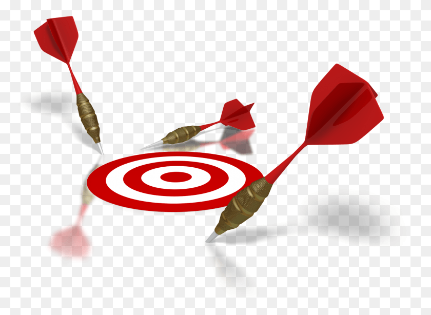 1431x1018 Corporation Powerpoint Animation Clip Art Goal Change Target, Darts, Game, Long Sleeve HD PNG Download