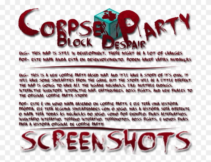 700x587 Corpse Party Poster, Advertisement, Flyer, Paper HD PNG Download