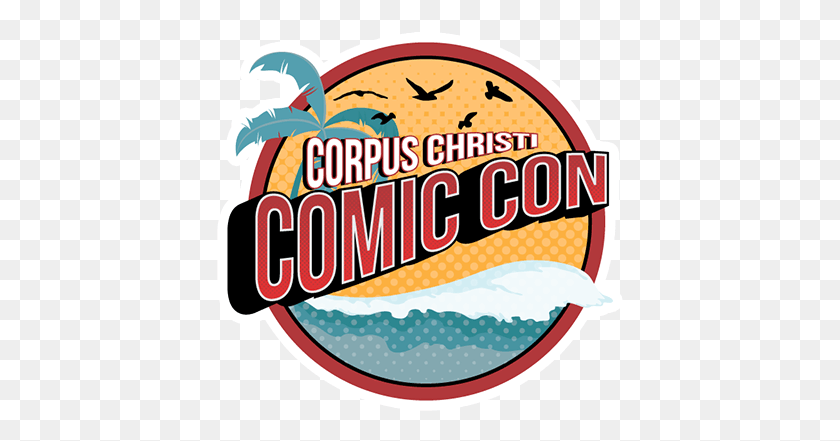 407x381 Corpus Christi Comic Con Illustration, Food, Label, Text HD PNG Download