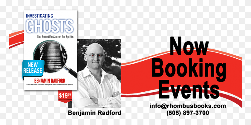 1107x511 Corrales New Mexican Author Benjamin Radford Will Flyer, Persona, Humano, Ropa Hd Png