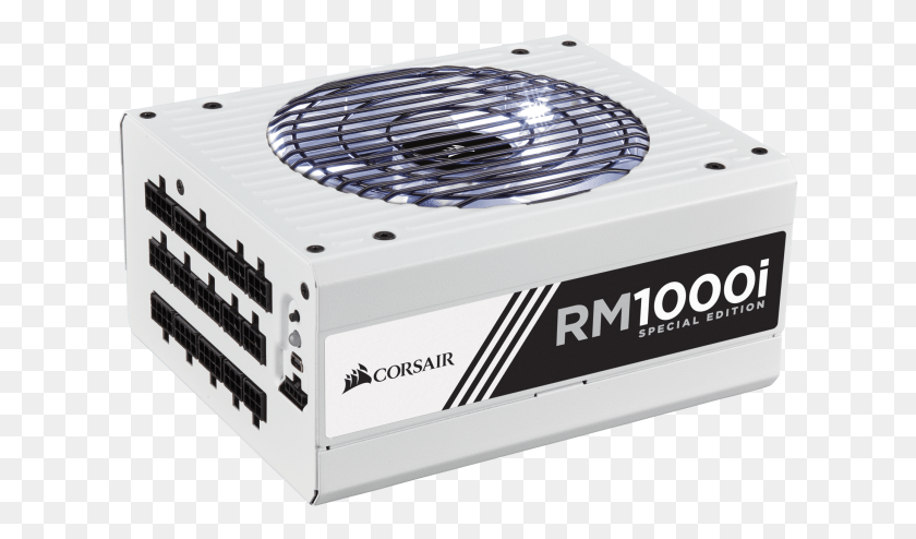 625x434 Corsair Rm1000i Special Edition White Psu Corsair Rm1000i Special Edition, Electronics, Hardware, Computer HD PNG Download