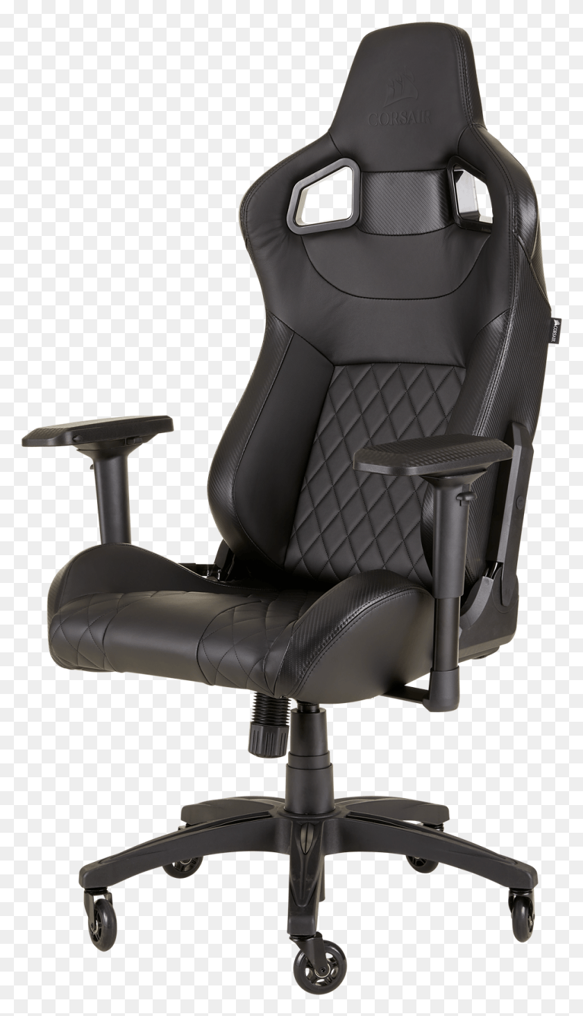 950x1711 Corsair T1 Race Gaming Chair Corsair T1 Race 2018, Furniture, Cushion, Headrest HD PNG Download