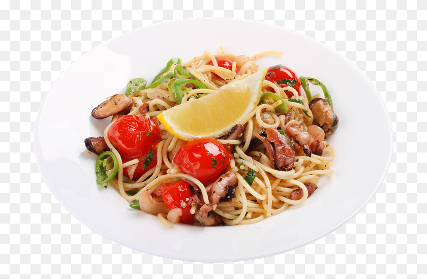 715x489 Corso Frutti Di Mare G Capellini, Spaghetti, Pasta, Food HD PNG Download