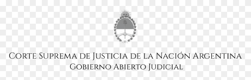 902x243 Corte Suprema De Justicia De La Nacin Argentina Argentine Army, Logo, Symbol, Trademark HD PNG Download