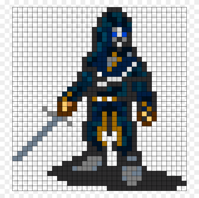 736x778 Corvo Attano Perler Bead Pattern Bead Sprite, Architecture, Building, Tower HD PNG Download