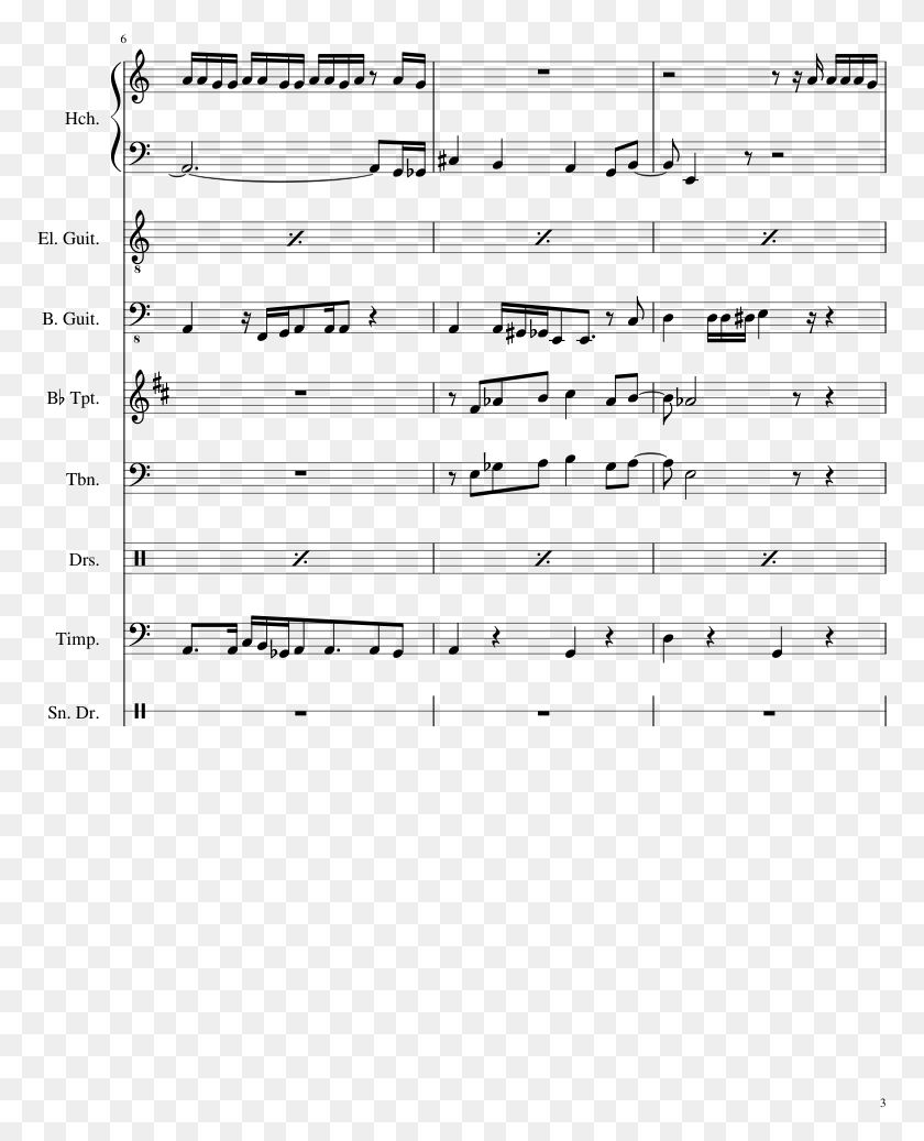 773x977 Cory In The House Theme Song Sheet Music, Gray, World Of Warcraft HD PNG Download