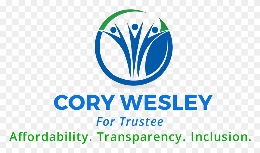 4134x2312 Cory Wesley For Trustee Graphic Design, Logo, Symbol, Trademark HD PNG Download