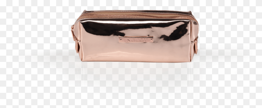 885x328 Cosmetic Bag Mirror Rose Gold Kosmetyczka Rose Gold, Accessories, Accessory, Briefcase HD PNG Download