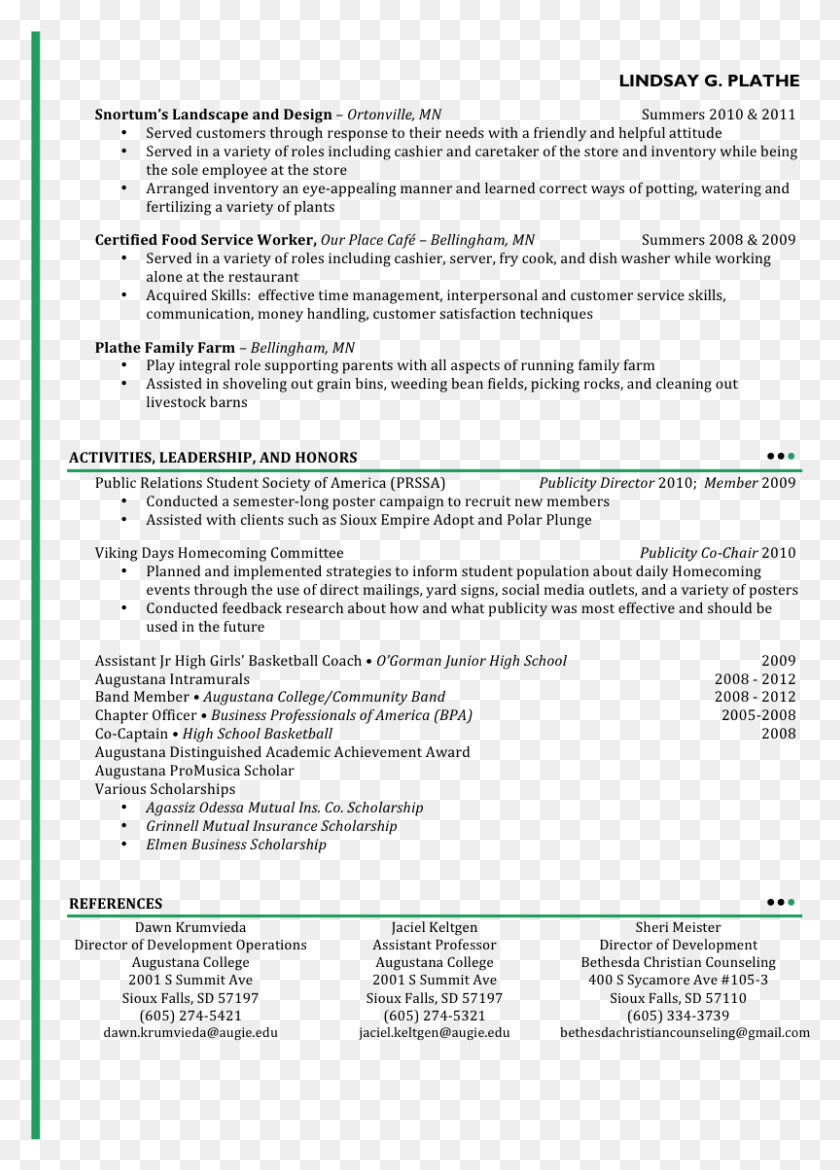 802x1142 Cosmetology Resume Template 69544 Rsum, Text, Number, Symbol HD PNG Download