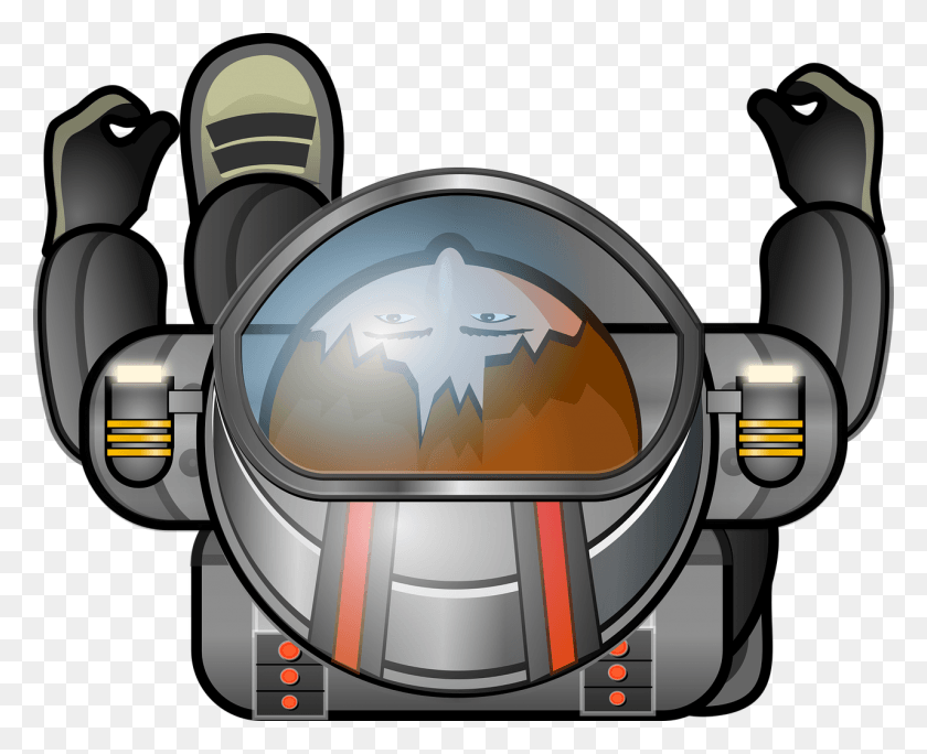 1280x1024 Cosmonaut Space Suit Top Down View Character, Helmet, Clothing, Apparel HD PNG Download