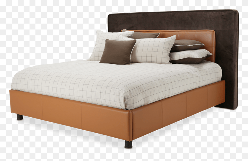 980x611 Cosmopolitan Orange King Panel Bed Bedroom Furniture, Mattress, Couch HD PNG Download
