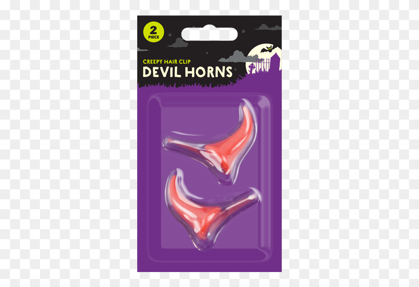 292x516 Cosplay Little Devil Horn Candy Color Barrette Animal Figure, Purple, Teeth, Mouth HD PNG Download