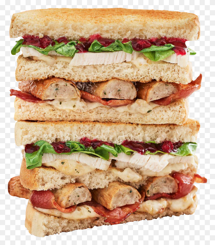 976x1124 Costa Christmas Club Sandwich Fast Food, Burger, Food, Plant HD PNG Download