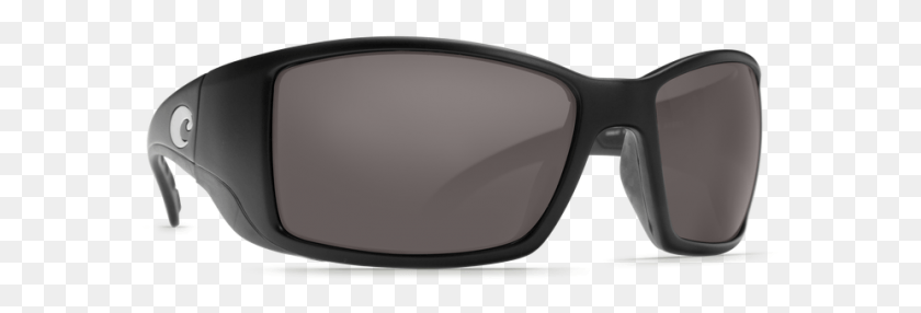 581x226 Costa Del Mar Blackfin Matte Black Gray Lens 580p Polarized Costa Blackfin, Sunglasses, Accessories, Accessory HD PNG Download