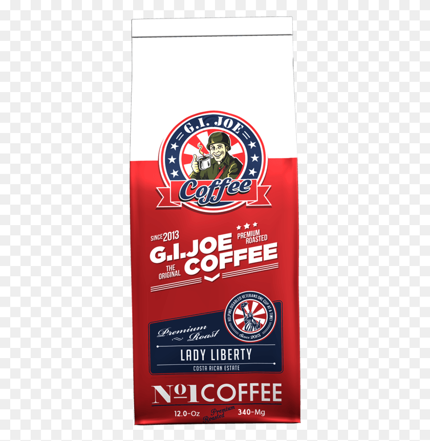 337x802 Costa Rican Premium Blend Packaging And Labeling, Poster, Advertisement, Flyer HD PNG Download