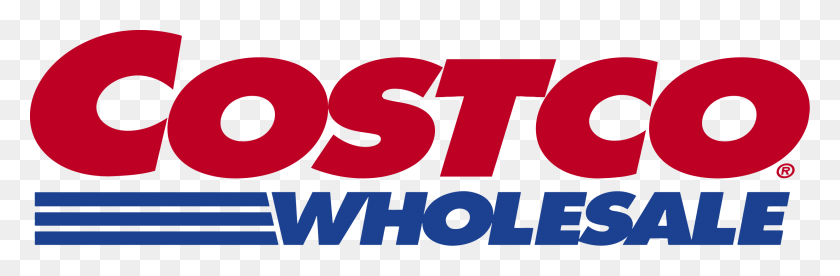2477x686 Costco Wholesale Costco Wholesale Corporation Логотип, Символ, Товарный Знак, Текст Hd Png Скачать
